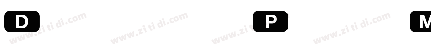 DeutschePost MedCn字体转换